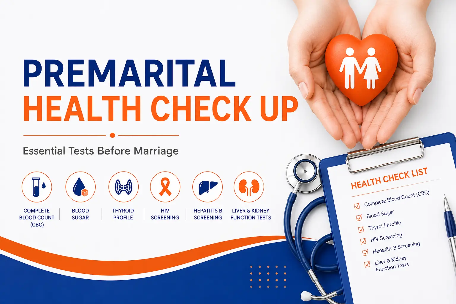Premarital Health Check Up: Essential Medical Tests Before Marriage